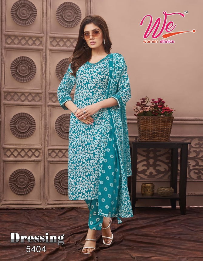 Dressing By We Printed Cotton Kurti Bottom With Dupatta Wholesale Market In Surat
